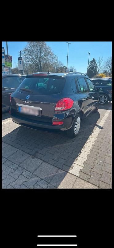 Schwarz Gebraucht 2010 Renault Clio GrandTour Kombi | 1.450 € - Bild 1/3