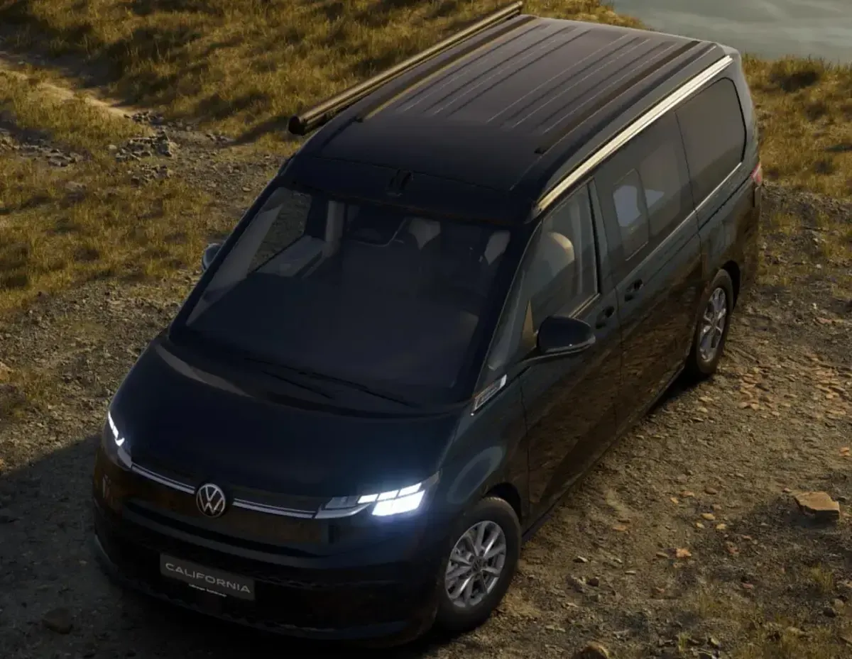 Neu VW California California 150 PS (110 kW) 2026 Deep black perleffekt Van