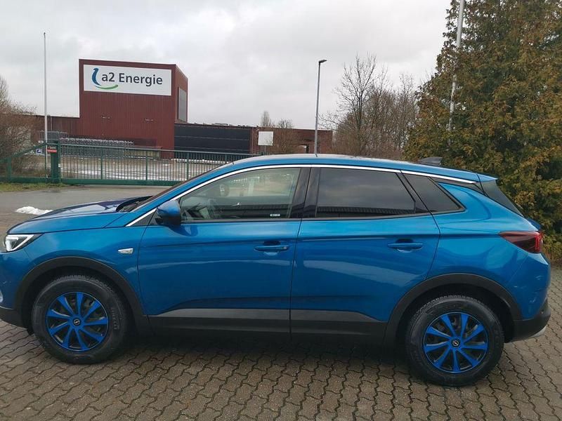 Gebraucht Opel Grandland X Dynamic 131 PS (96 kW) 2017 Topas blau SUV