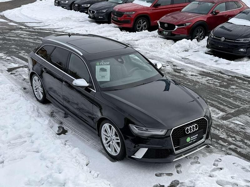 Mythosschwarz metallic Gebraucht 2016 Audi RS6 Ambiente Kombi | 55.890 € (Guter Preis) - Bild 1/4