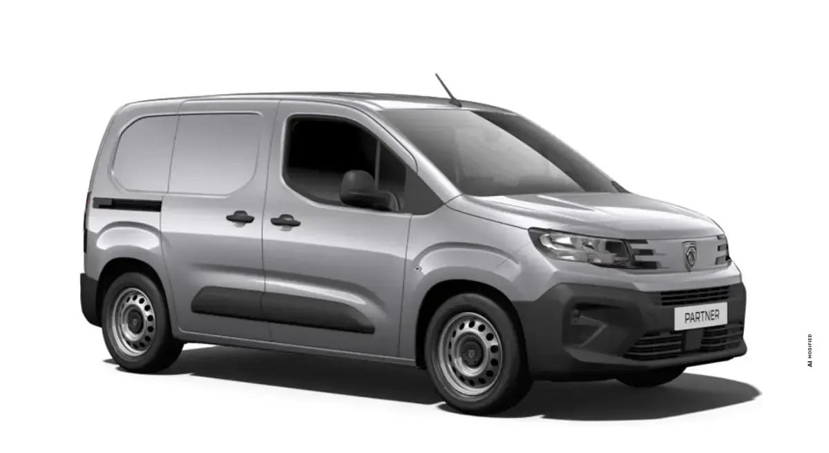 Neu Peugeot Partner 131 PS (96 kW) 2026 Silber metallic Van / Kleinbus