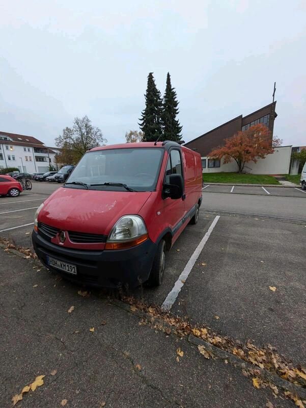 Rot Gebraucht 2004 Renault Master Van | 4.200 € - Bild 1/4