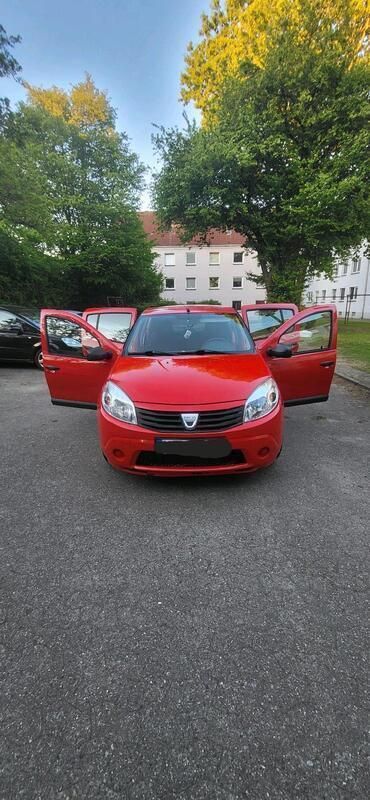 Rot Gebraucht 2009 Dacia Sandero Kleinwagen | 1.700 € (Guter Preis) - Bild 1/4