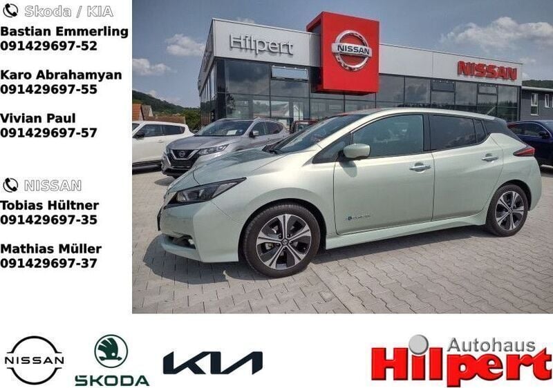 Spring cloud (metallic) Gebraucht 2019 Nissan Leaf N-Connecta Kleinwagen | 12.890 € (Guter Preis) - Bild 1/4