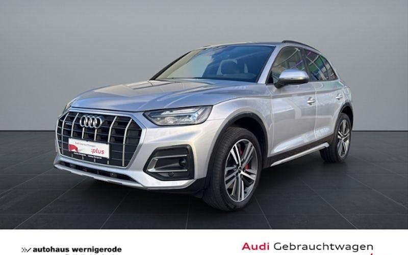 Gebraucht Audi Q5 Advanced Plus 299 PS (219 kW) 2022 Silbern SUV