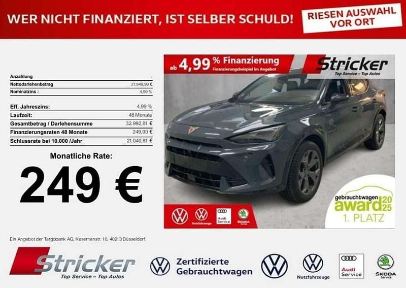 Gebraucht Cupra Formentor 150 PS (110 kW) 2025 Fjordblau SUV