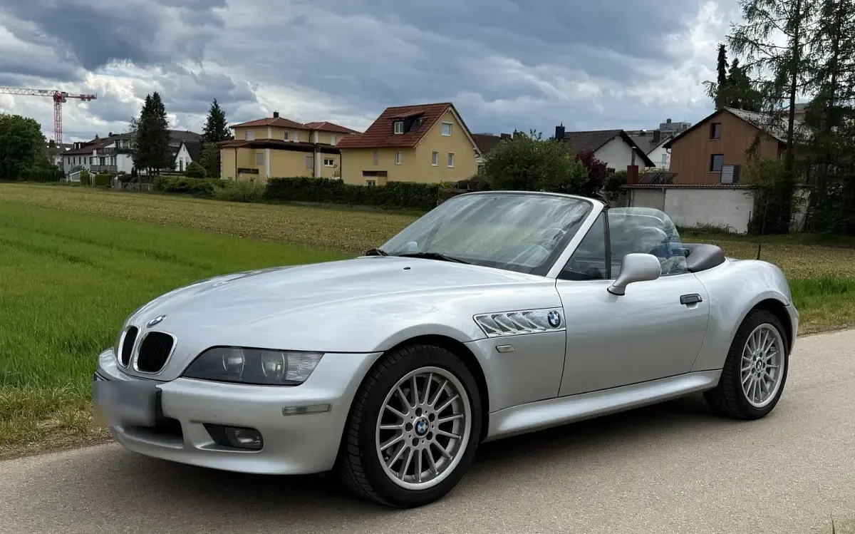 Brugt BMW Z3 118 HK (86 kW) 2001 Sølv Cabriolet