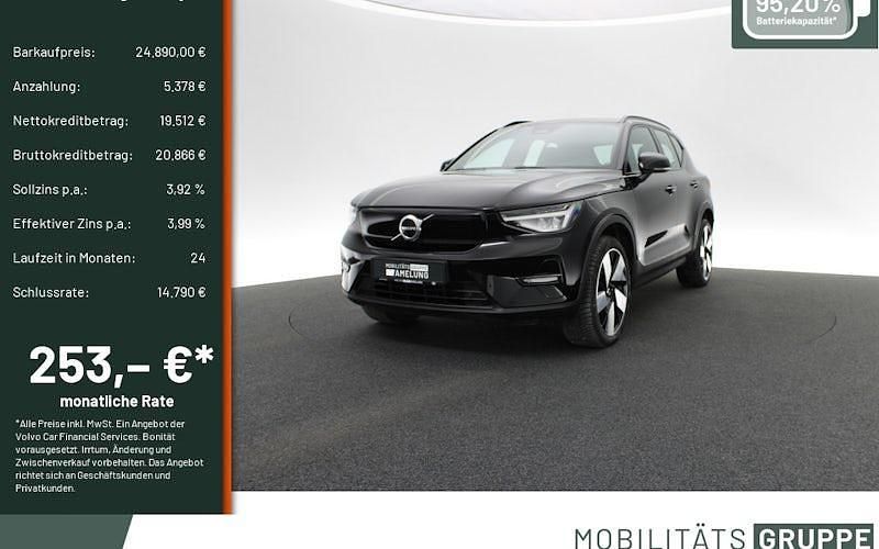 Gebraucht Volvo EX40 Core 175 kW (238 PS) 2022 Schwarz SUV