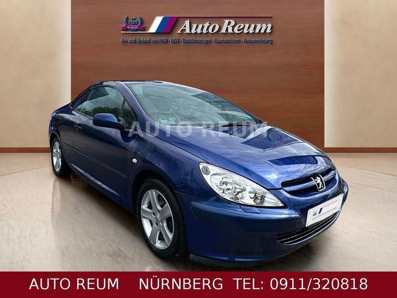 Blau Gebraucht 2004 Peugeot 307 CC Cabrio | 3.990 € (Teuer) - Bild 1/4