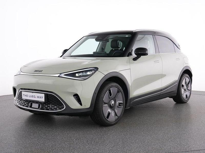 Grün future green metallic Gebraucht 2024 Smart #1 Edition #1 SUV | 34.485 € (Etwas zu teuer) - Bild 1/4