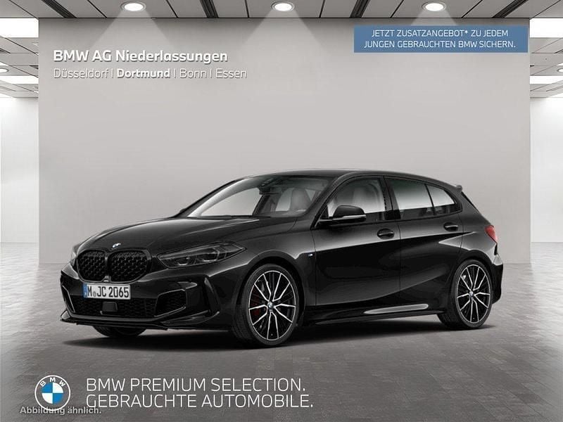 Schwarz Gebraucht 2024 BMW M135 Comfort Edition Kleinwagen | 47.599 € (Teuer) - Bild 1/2