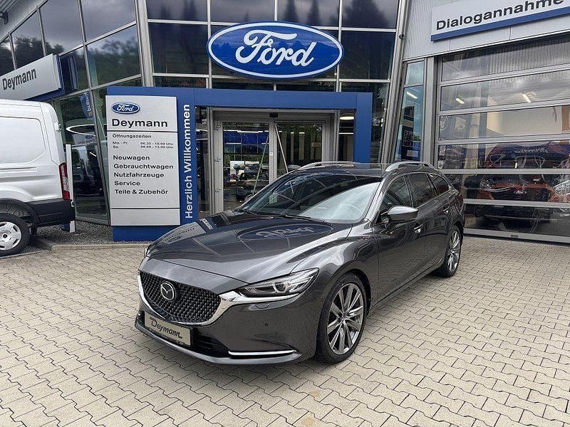 Grau Gebraucht 2019 Mazda 6 Sports-Line | 24.490 € (Fairer Preis) - Bild 1/4