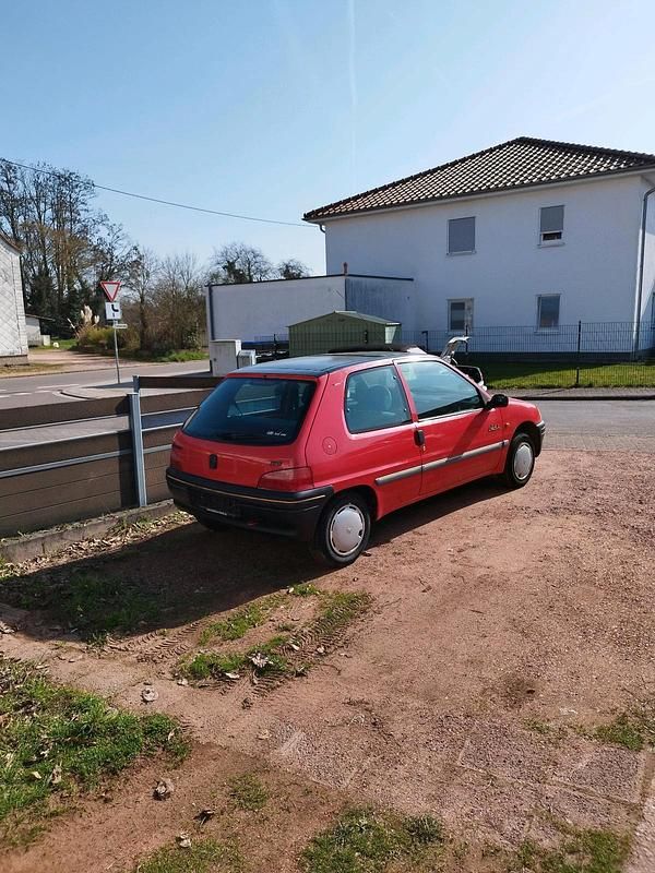 Gebraucht Peugeot 106 1998 Rot Kleinwagen