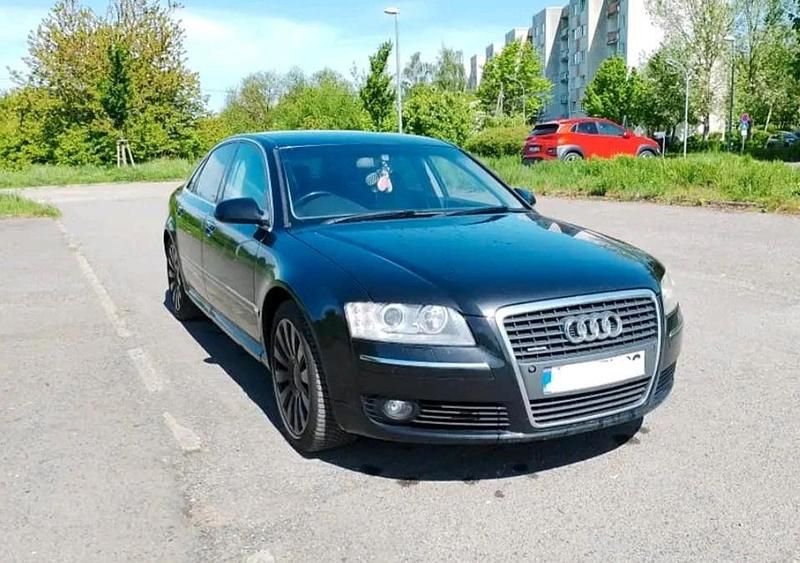 Schwarz Gebraucht 2008 Audi A8 Limousine | 3.400 € - Bild 1/3