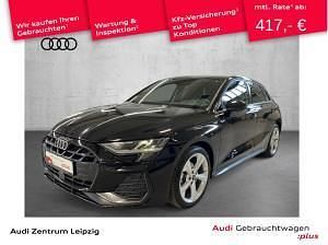 Second-hand Audi A3 S-Line 150 CP (110 kW) 2025 Negru Berlinǎ