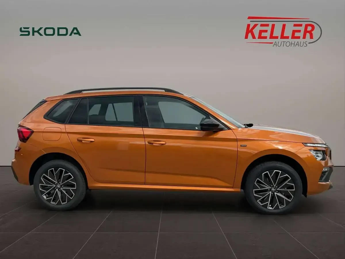 Neu Skoda Kamiq Tour 116 PS (85 kW) 2025 Phoenixorange metallic SUV