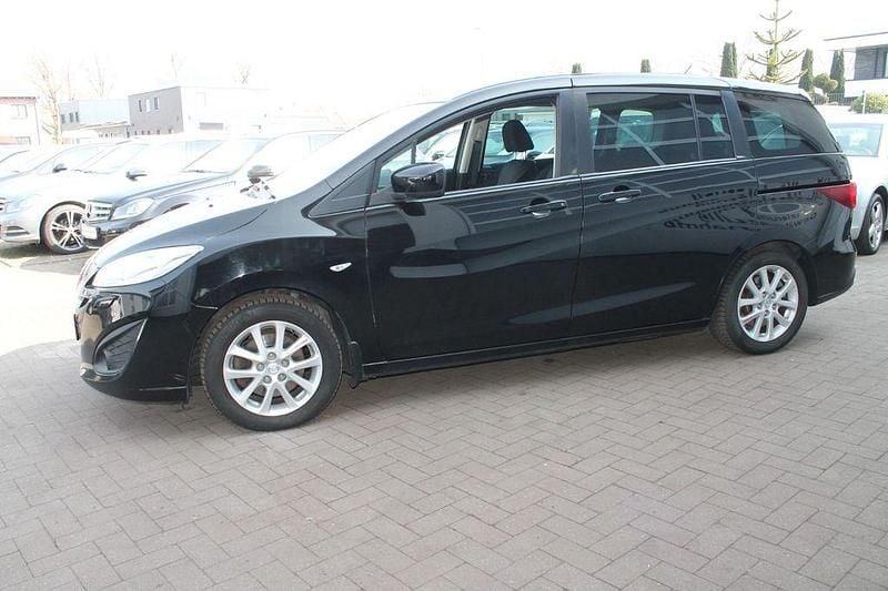 Gebraucht Mazda 5 Center-Line 116 PS (85 kW) 2011 Brilliant black Van / Kleinbus