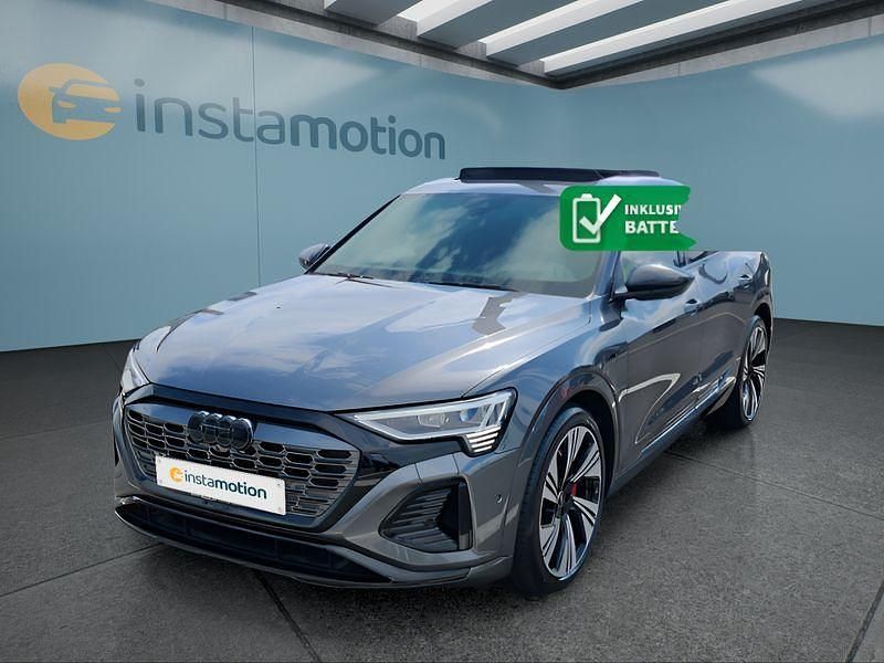 Grau Gebraucht 2023 Audi Q8 Sportback e-tron SUV | 57.599 € - Bild 1/4