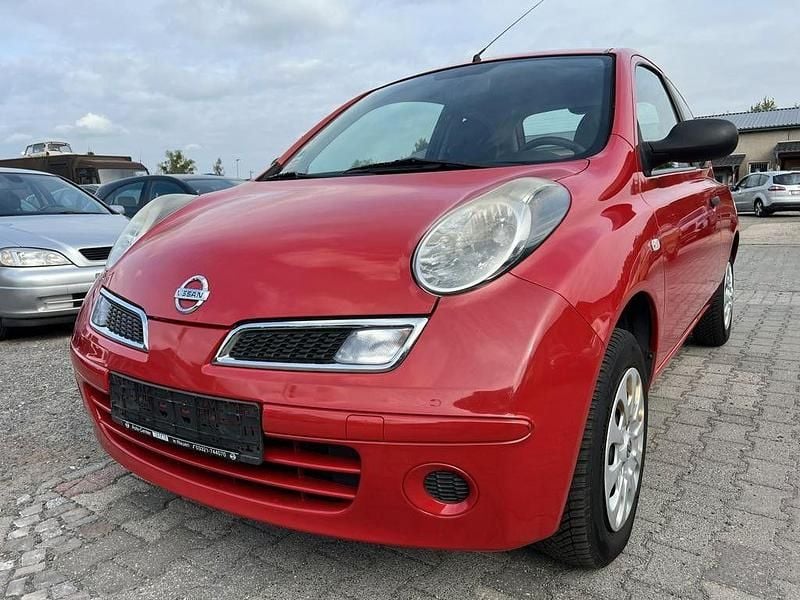 Rot Gebraucht 2009 Nissan Micra Visia Kleinwagen | 1.999 € (Fairer Preis) - Bild 1/4