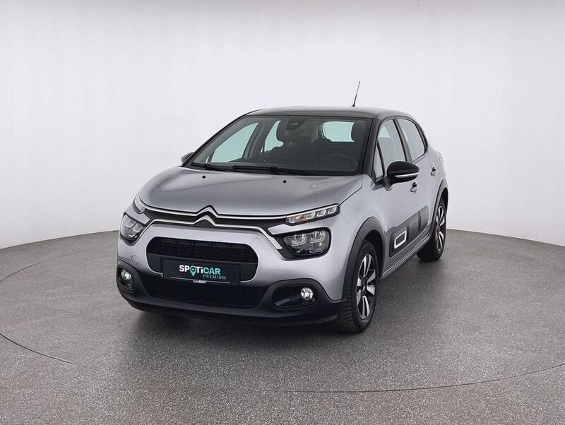 Grau Gebraucht 2021 Citroën C3 PureTech Kleinwagen | 12.970 € (Fairer Preis) - Bild 1/4