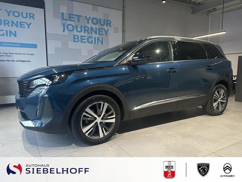 Celebes blau Gebraucht 2023 Peugeot 5008 Allure SUV | 25.990 € (Superpreis) - Bild 1/4