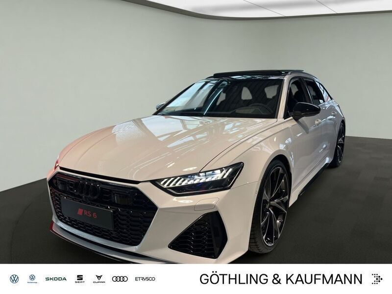 Gletscherweiß metallic Gebraucht 2024 Audi RS6 Comfort Kombi | 127.990 € (Fairer Preis) - Bild 1/4