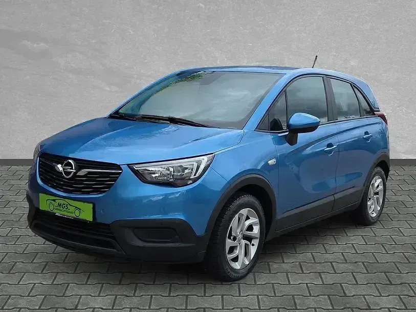 Gebraucht Opel Crossland Edition 82 PS (60 kW) 2017 Arktis blau metallic SUV