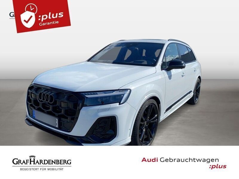 Gletscherweiß metallic Gebraucht 2024 Audi Q7 S-Line SUV | 87.999 € - Bild 1/4