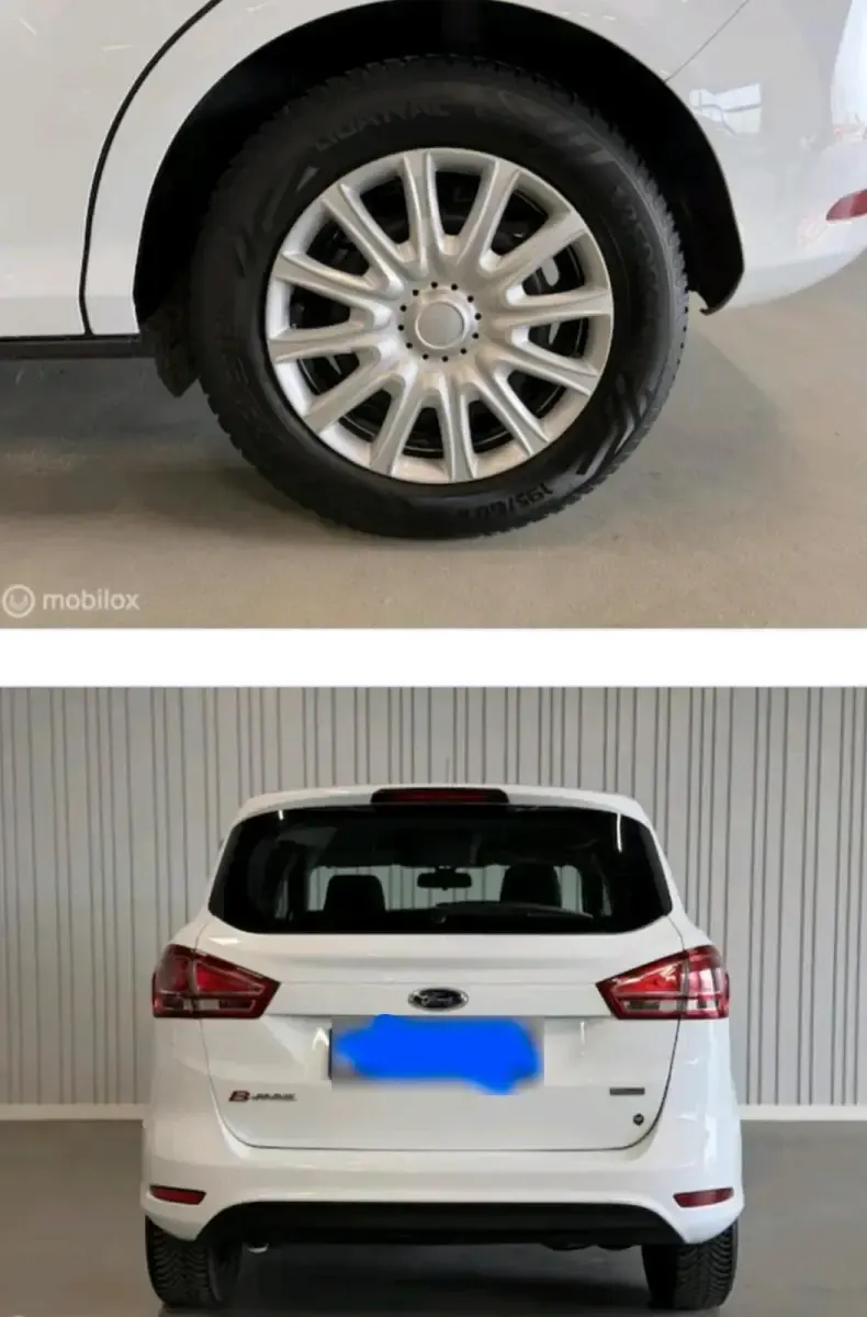 Gebraucht Ford B-MAX 101 PS (74 kW) 2017 Weiß Van / Kleinbus