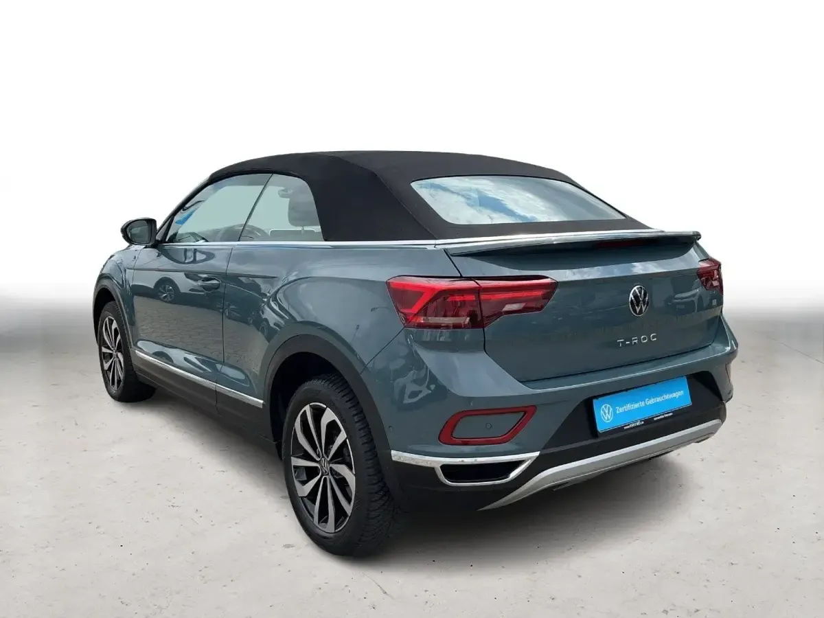 Gebraucht VW T-Roc Cabriolet Style 150 PS (110 kW) 2023 Schwarz Cabrio