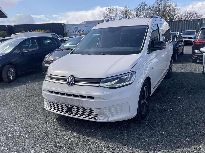 Gebraucht VW Caddy 122 PS (89 kW) 2022 Weiß Van / Kleinbus