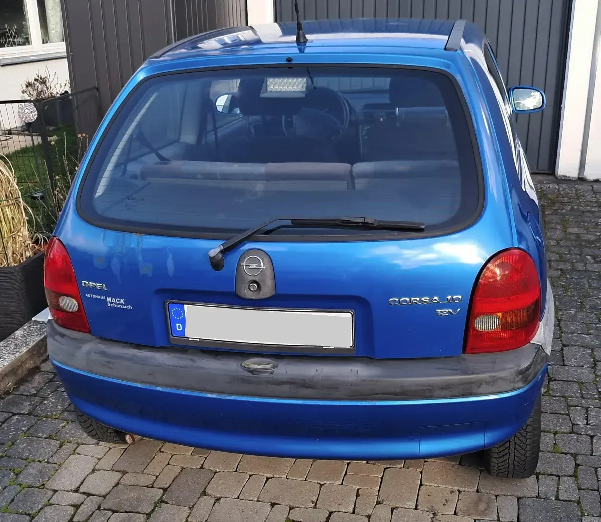 Gebraucht Opel Corsa 54 PS (39 kW) 1997 Blau Kleinwagen