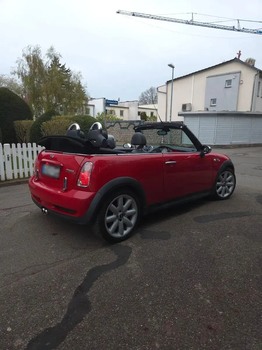 Gebraucht Mini Cooper S Cabriolet 170 PS (125 kW) 2006 Rot Cabrio