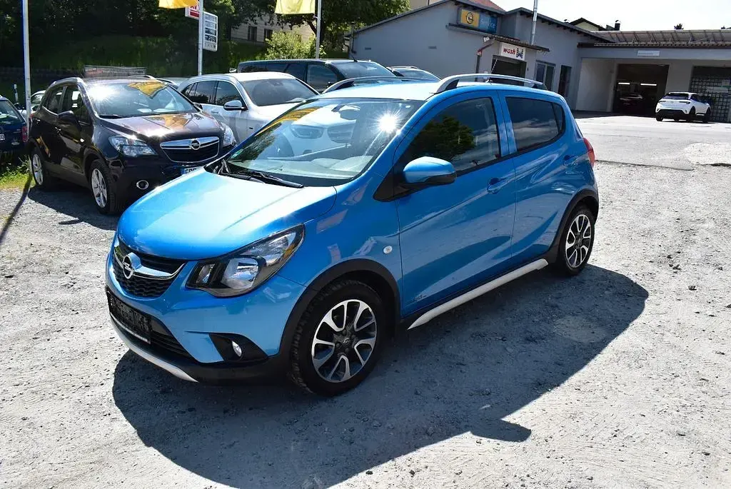 Gebraucht Opel Karl Rocks 75 PS (55 kW) 2017 Pazifik blau (metallic) Kleinwagen