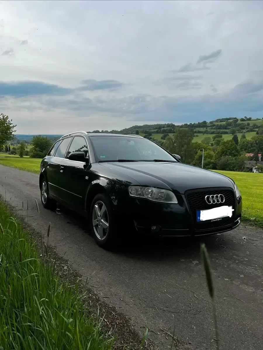 Gebraucht Audi A4 136 PS (100 kW) 2008 Schwarz Kombi