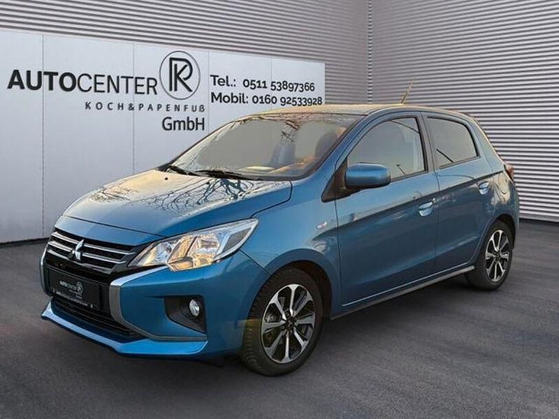 Blau Gebraucht 2023 Mitsubishi Space Star Select+ Limousine | 14.990 € (Fairer Preis) - Bild 1/4