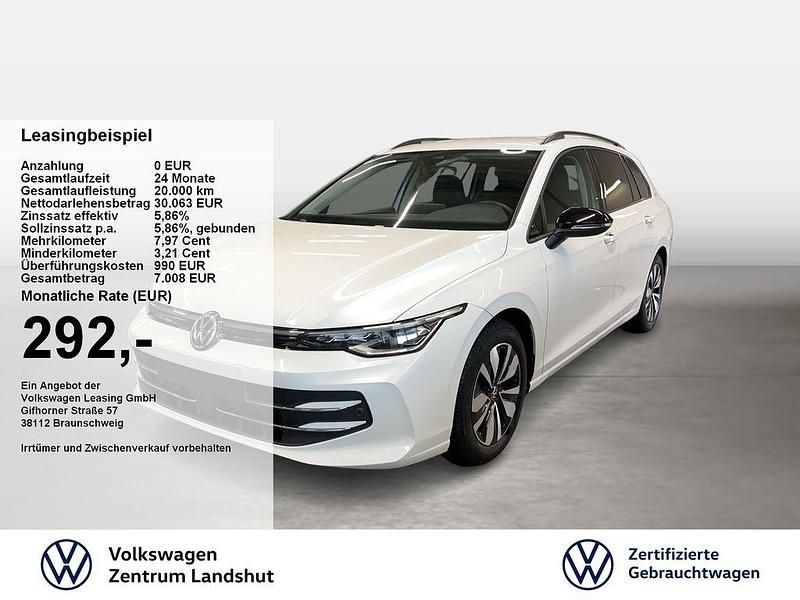 Oryxweiss perlmutteffekt Gebraucht 2025 VW Golf VIII Goal Kombi | 31.470 € (Guter Preis) - Bild 1/2