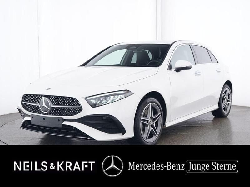 Polarweiß Gebraucht 2024 Mercedes A250 AMG Limousine | 33.870 € (Fairer Preis) - Bild 1/4