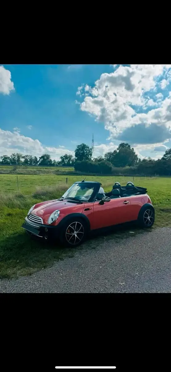 Second-hand Mini One Cabriolet 88 CP (64 kW) 2004 Portocaliu Cabrio