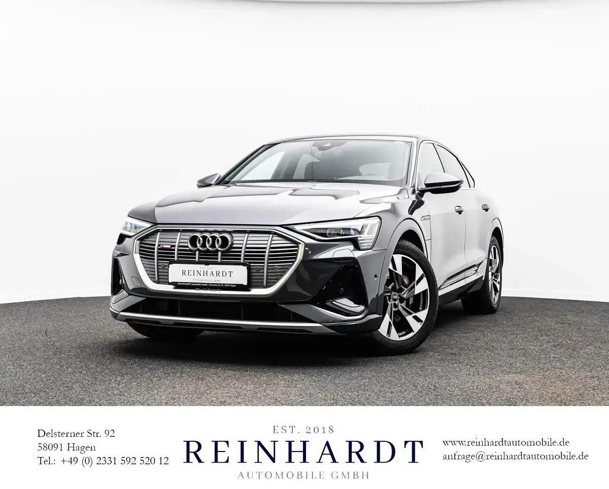 Gebraucht Audi e-tron Sportback S-Line 230 kW (313 PS) 2022 Daytonagrau perleffekt SUV