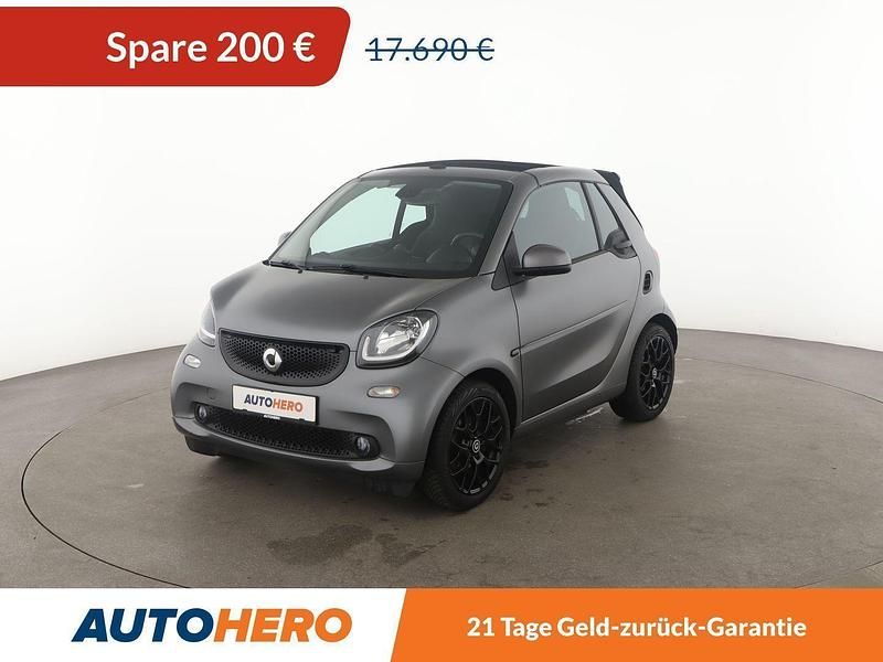 Grau Gebraucht 2019 Smart ForTwo Coupé Basis Kleinwagen | 17.490 € (Teuer) - Bild 1/3