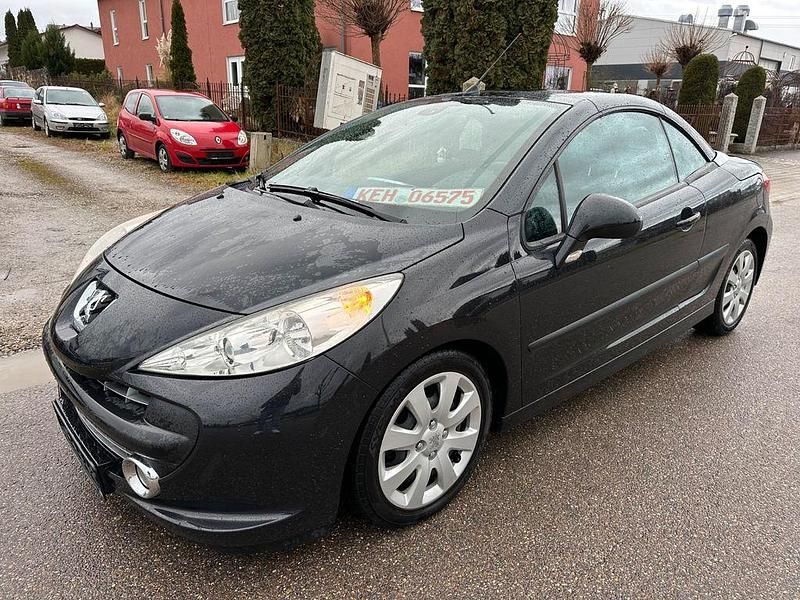 Schwarz Gebraucht 2007 Peugeot 207 CC Sport Cabrio | 1.500 € (Superpreis) - Bild 1/4