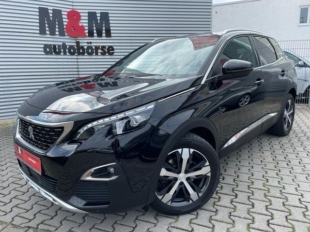 Schwarz metallic Gebraucht 2018 Peugeot 3008 Allure GT-Line SUV | 26.900 € - Bild 1/4