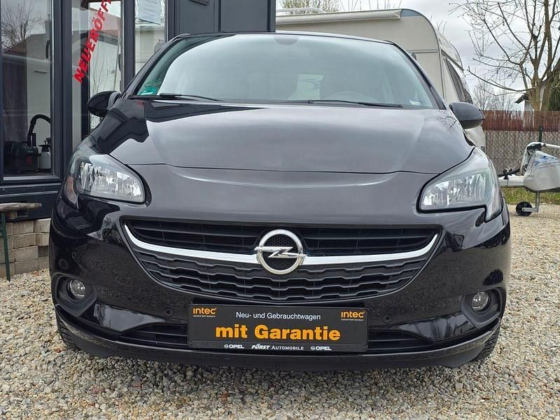 Gebraucht Opel Corsa 101 PS (74 kW) 2017 Schwarz Kleinwagen