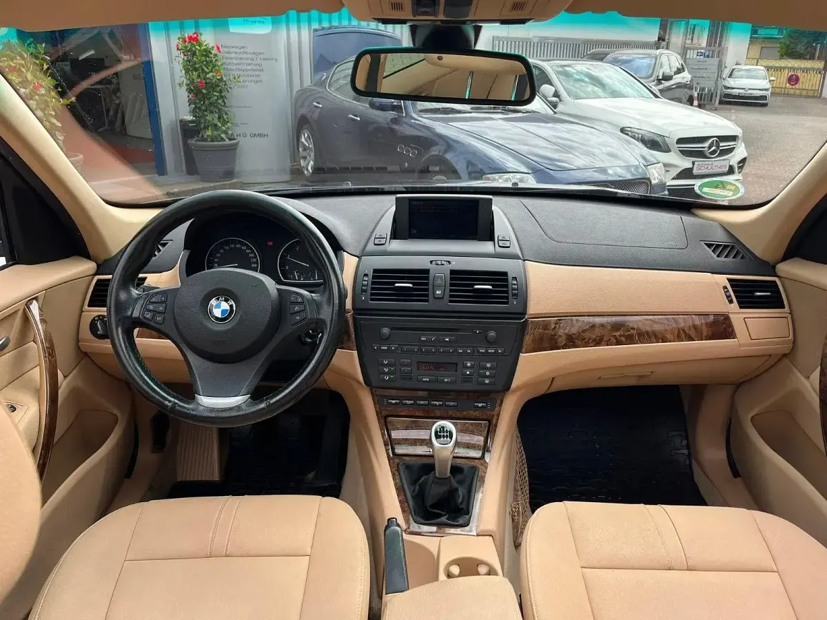 Gebraucht BMW X3 Comfort Edition 177 PS (130 kW) 2008 Schwarz SUV