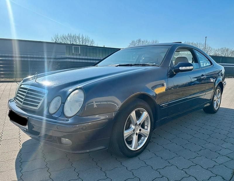 Gebraucht Mercedes CLK200 Elegance 136 PS (100 kW) 2000 Blau Coupé