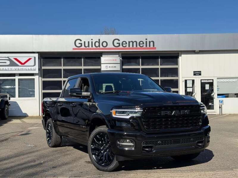 Schwarz (diamond black metallic) Neu 2024 Dodge Ram Limited Abholung | 97.900 € (Guter Preis) - Bild 1/4