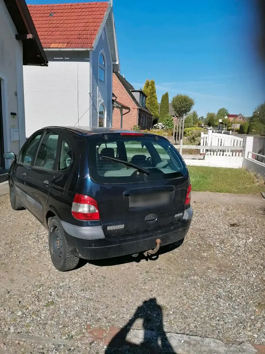 Gebraucht Renault Scénic 116 PS (85 kW) 2000 Blau Van / Kleinbus