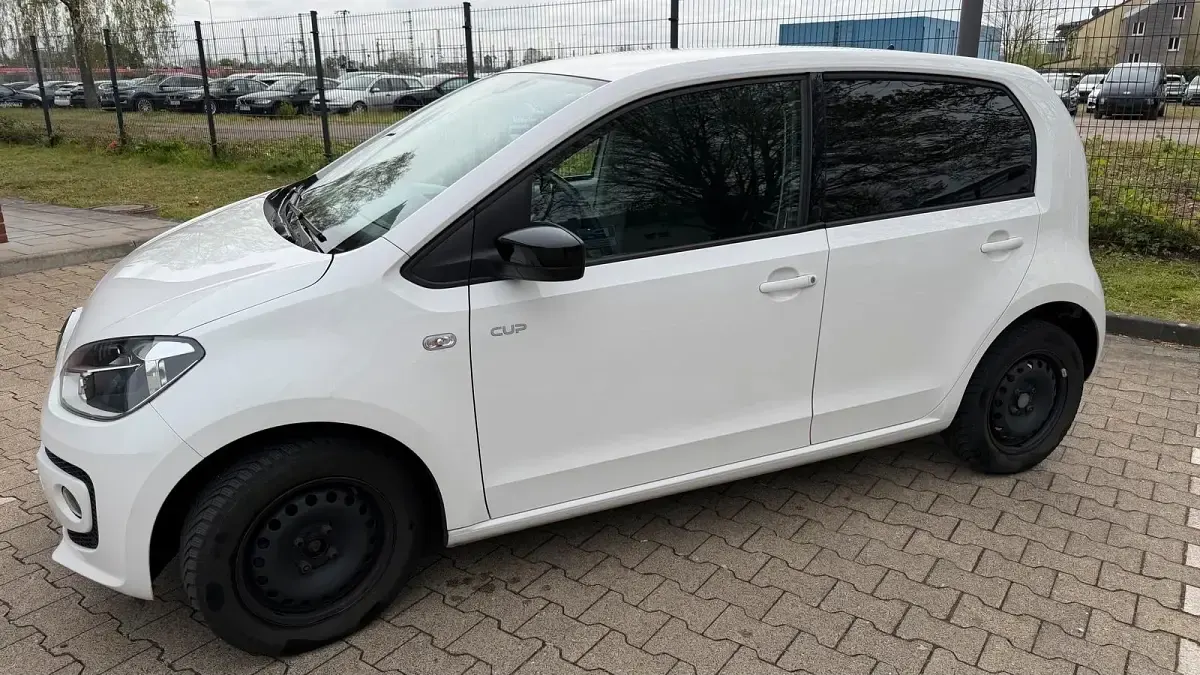Usata VW up! Cup 60 CV (44 kW) 2014 Bianco Utilitaria