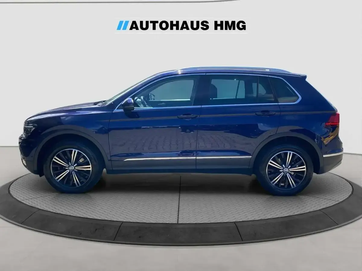 Gebraucht VW Tiguan Highline 190 PS (139 kW) 2016 Blau SUV